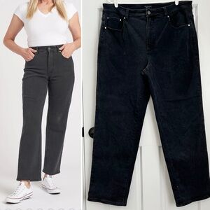 Universal Standard Etta High Rise Straight Leg Jeans Women’s Size 14 L